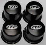 ITP SM130B Delta Steel Wheel Center Cap - Durable Black High-Impact Plastic for 10/12 Inch Wheels