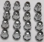ITP Aluminum Black Wheel Lug Nut - M18 x 1.5 Thread for Powersports Vehicles