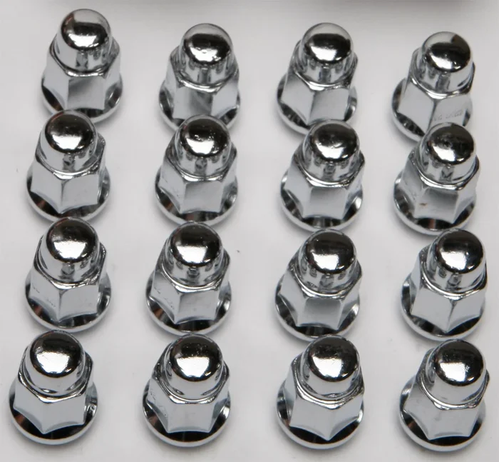 ITP 12mm 60 Degree Tapered Seat Wheel Lug Nut - Durable Zinc Finish for Powersports Vehicles