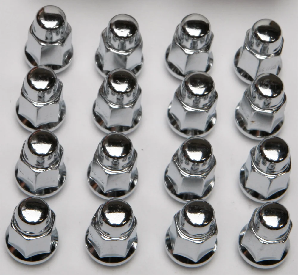 ITP 12mm 60 Degree Tapered Seat Wheel Lug Nut - Durable Zinc Finish for Powersports Vehicles