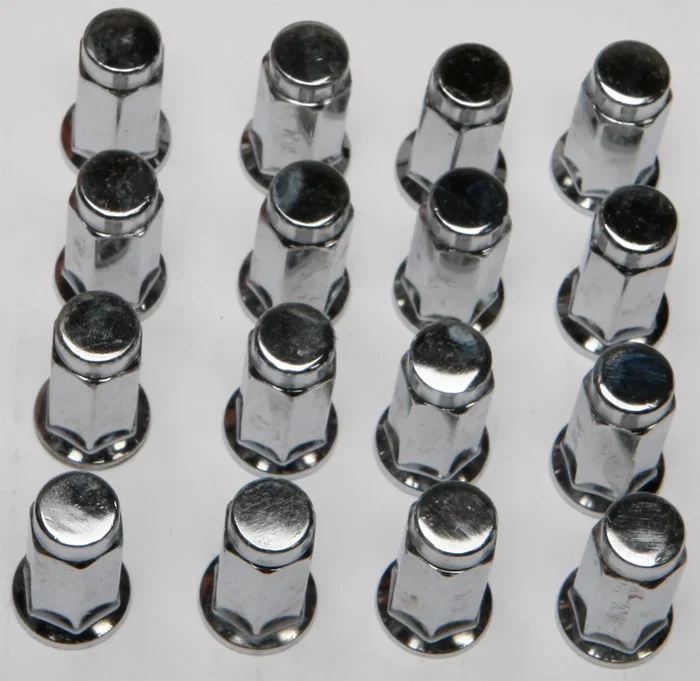 ITP Black Anodized Billet Aluminum Wheel Lug Nut - Durable & Reliable for Powersports Vehicles