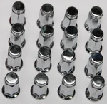 ITP Black Anodized Billet Aluminum Wheel Lug Nut - Durable & Reliable for Powersports Vehicles