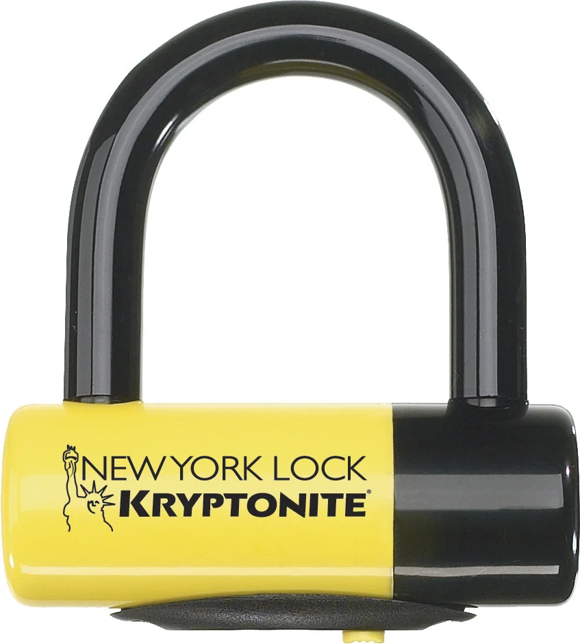 KRYPTONITE New York Disc Lock - High-Security Bike Lock with Anti-Pick Technology