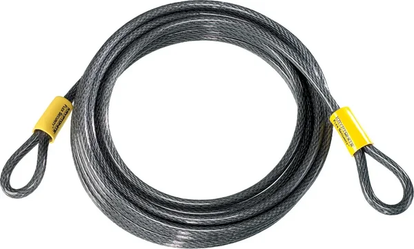 KRYPTONITE Kryptoflex Security Cable - Durable, High-Strength Anti-Theft Cable for Powersports
