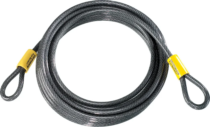 KRYPTONITE Kryptoflex Security Cable - Durable, High-Strength Anti-Theft Cable for Powersports