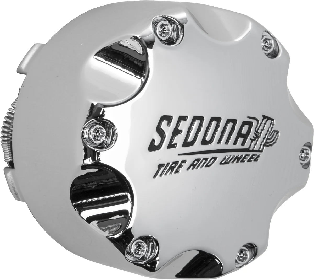 Sedona CPS-C110-T Chrome Replacement Cap - Durable, Corrosion-Resistant Wheel Cap for Powersports Vehicles