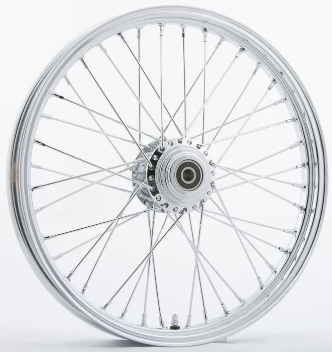 HARDDRIVE 151-11431 Front 40 Spoke Wheels - Durable & Lightweight Motorcycle Wheel