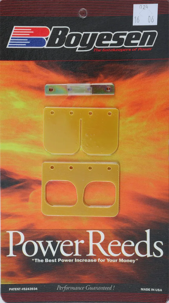 BOYESEN 24 Power Reeds - High-Performance Intake System for Powersports Engines