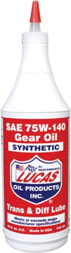 LUCAS 10121 Synthetic Gear & Transmission Oil - High-Performance Chemicals for Powersports