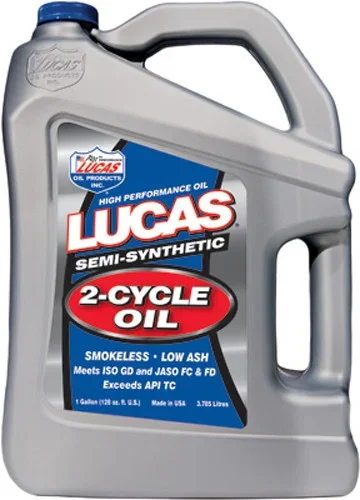 LUCAS 10115 Semi-Synthetic 2-Cycle Oil - High-Performance Engine Protection for Powersports