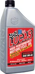 LUCAS 10718 Synthetic Engine Oil - High-Performance Motorcycle Oil for Reliable Engine Protection