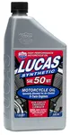 LUCAS 10765 Synthetic Engine Oil - High-Performance Motorcycle Oil for Reliable Engine Protection