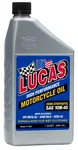 LUCAS 10710 Semi-Synthetic Engine Oil - High-Performance Motorcycle Oil for Reliable Engine Protection