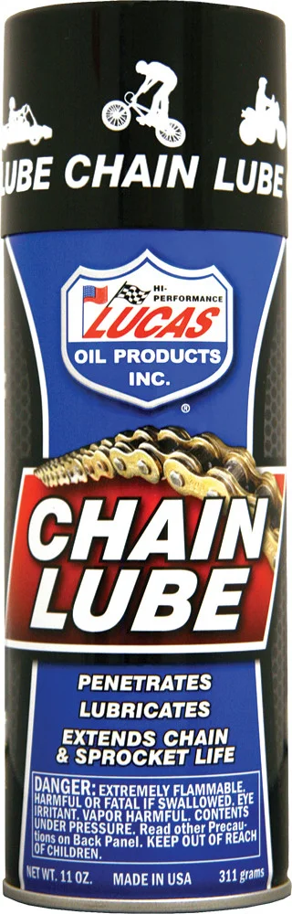 LUCAS Chain Lube 10393 - High-Performance Chain Lubricant for Powersports Vehicles
