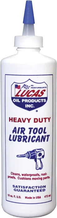LUCAS 10216 Air Tool Oil - High-Performance Chemical for Powersports Equipment