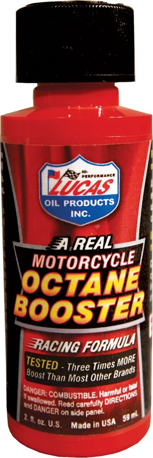 LUCAS Octane Booster - High-Performance Fuel Enhancer for Powersports Vehicles