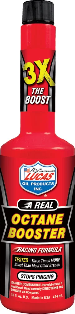 LUCAS Octane Booster - Chemicals for Enhanced Engine Performance & Fuel Efficiency