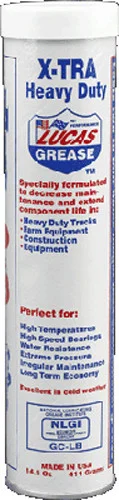 LUCAS 10301-30 Heavy Duty Grease - High-Performance Chemicals for Powersports Equipment