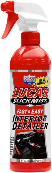 LUCAS Slick Mist Interior Detailer - Powerful Chemical Cleaner for Powersports Vehicles