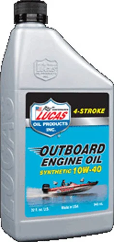 LUCAS 10662 Outboard 4-Stroke Motor Oil - High-Performance Engine Protection for Boats