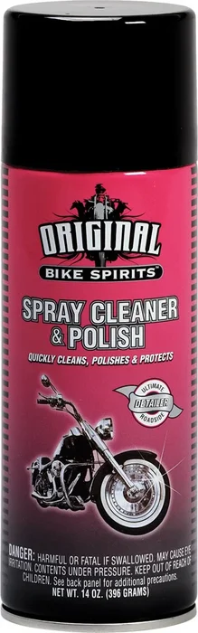 BIKE SPIRITS Spray Cleaner & Polish - Chemicals for Motorcycle & ATV Care