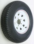 AWC TA2034512-71BB78C Trailer Tire & 8 Spoke Steel Wheel Assembly – Durable Off-Road Setup