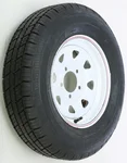 AWC TA2034512-71R175C-A Trailer Tire & 8 Spoke Steel Wheel Assembly – Durable Off-Road Setup