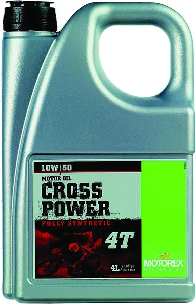 MOTOREX Cross Power 4T Oil - High-Performance Motorcycle Engine Oil for 4-Cylinder Engines