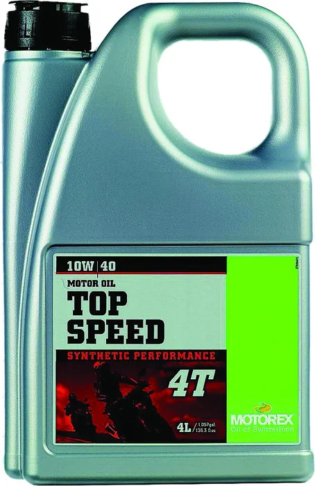 MOTOREX Top Speed 4T Oil - High-Performance Motorcycle Engine Oil for 4-Cylinder Engines