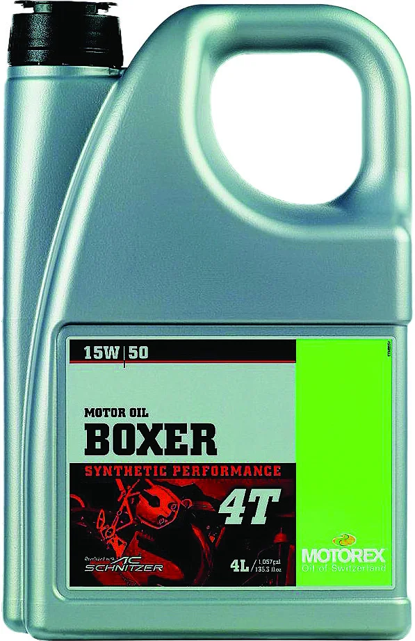 MOTOREX Boxer 4T Oil - High-Performance Motorcycle Engine Oil for 4-Cylinder Engines