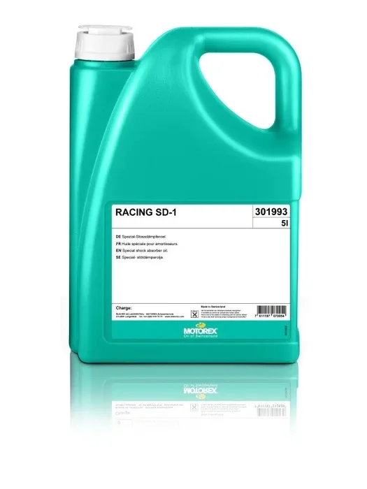 MOTOREX Racing Shock SD1 Oil - High-Performance Shock Absorber Fluid for Powersports Vehicles