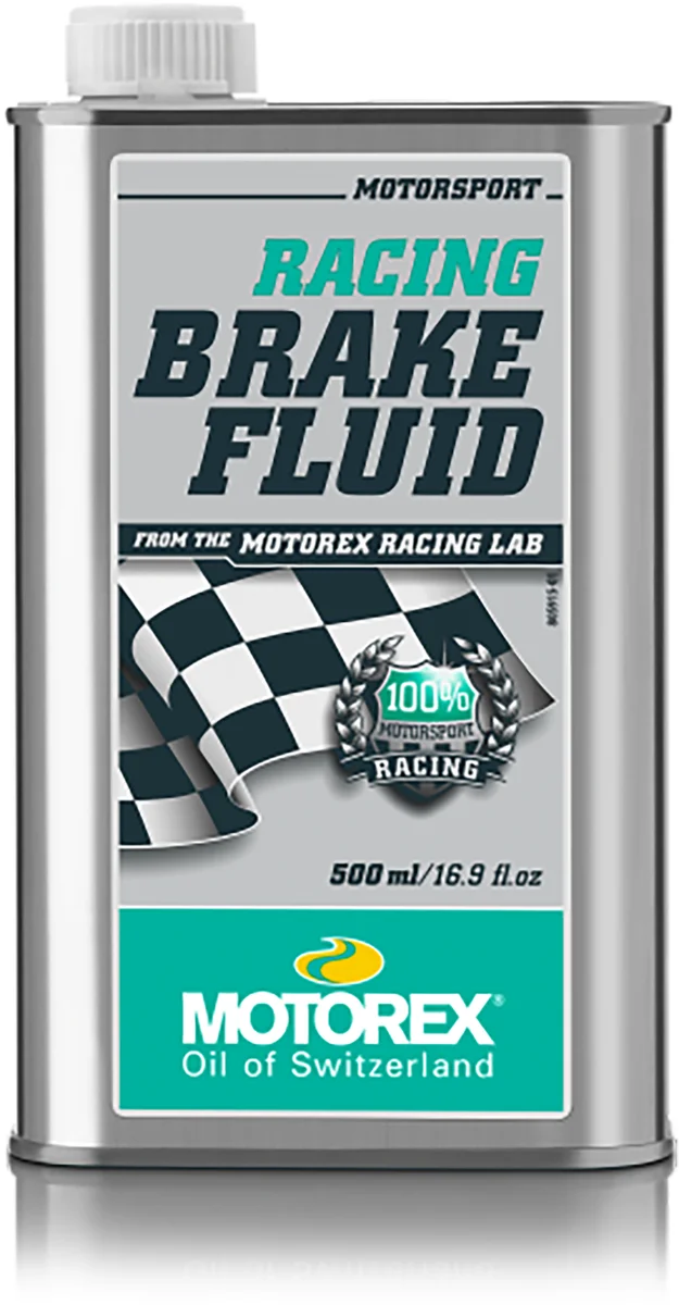 MOTOREX Racing Brake Fluid - High-Performance DOT 4/5 Compatible Brake Fluid for Racing & Street Use