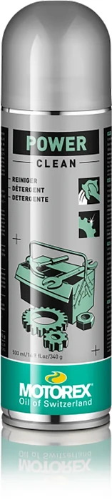 MOTOREX Power Clean Spray - Heavy-Duty Chemical Cleaner for Powersports Equipment