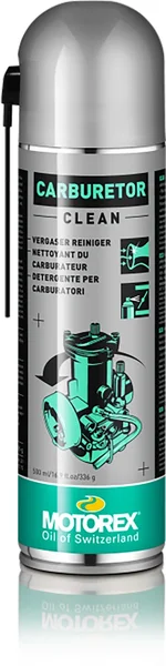 MOTOREX Carburetor Clean Spray - Powerful Fuel System Cleaner for Powersports Engines