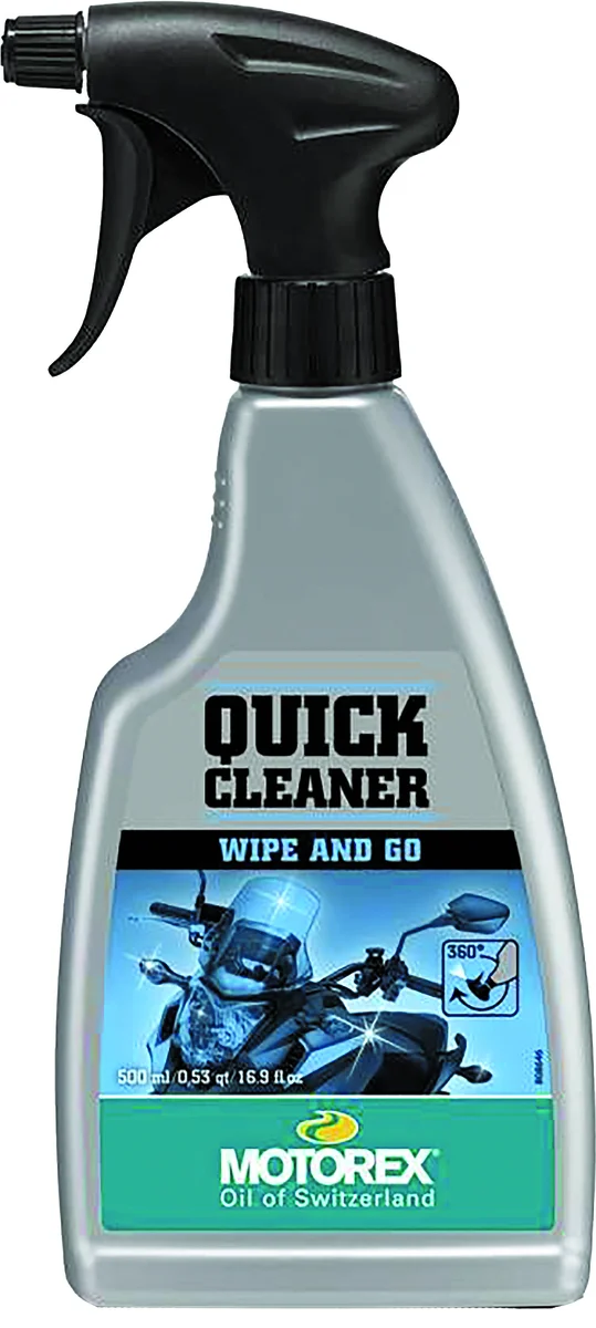 MOTOREX Quick Cleaner Spray - Powerful Chemical Cleaner for Powersports Equipment