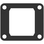 MOTO TASSINARI VForce 3/4 Gasket - High-Quality Intake System Replacement