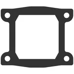 MOTO TASSINARI Vforce 3/4 Gasket - High-Quality Intake System Replacement