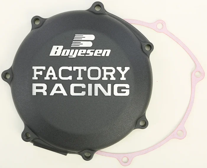 BOYESEN CC-37B Factory Racing Clutch Cover – Durable Engine Component for Powersports Vehicles