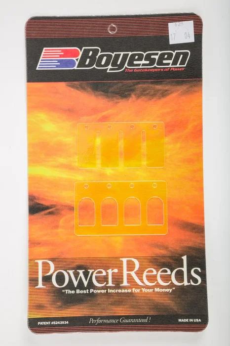 BOYESEN 628 Dual Stage Power Reeds Dura Flex w/Rev Plates - High-Performance Intake System for Powersports