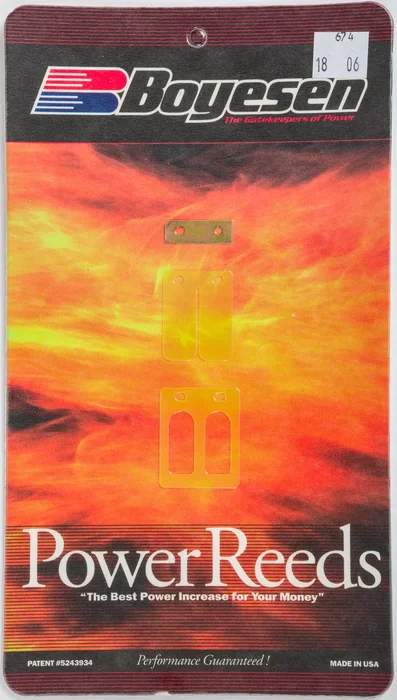 BOYESEN Dual Stage Power Reeds Dura Flex w/Rev Plates - High-Performance Intake System for Powersports