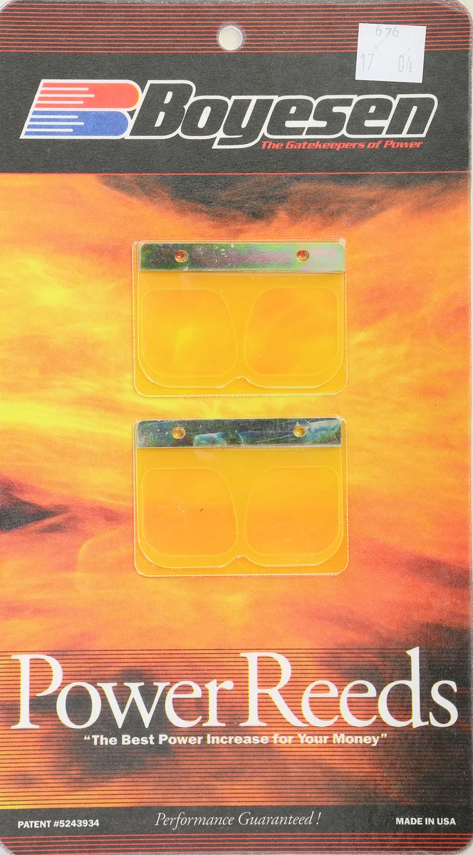 BOYESEN 676 M/C Reed - High-Performance Intake System for Motorcycles