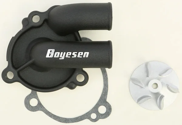 BOYESEN WPK-10B Water Pump Cover & Impeller Kit - Engine Cooling System Upgrade for Powersports Vehicles