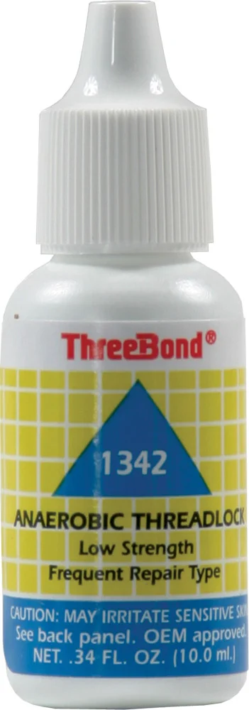THREEBOND Low Strength Thread Lock - Chemicals for Small Screws & Bolts (10-20% Force Application)