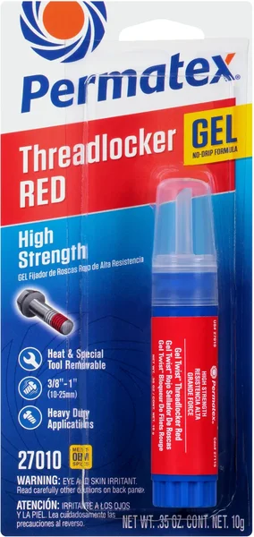 PERMATEX 27010 Gel Threadlocker - High-Performance Chemical for Powersports Applications