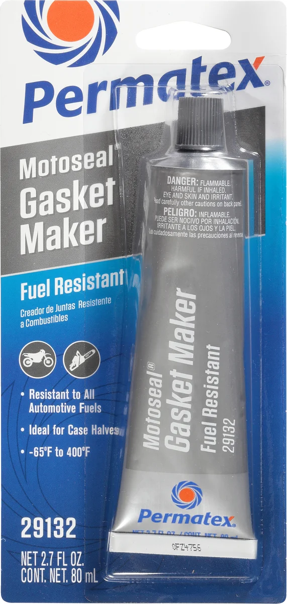 PERMATEX Motoseal Gasket Maker - Aromatic Paste Tube for Reliable Sealing