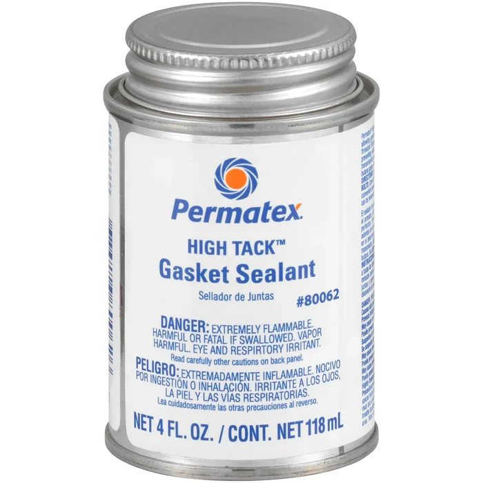 PERMATEX High Tack Gasket Sealant - 4oz Waterproof Fuel & Oil Resistant Sealant for Powersports