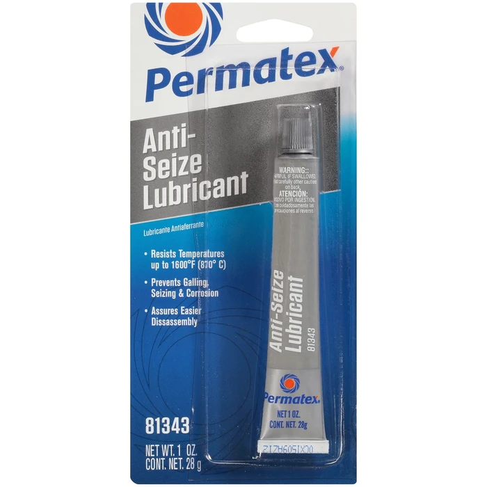 PERMATEX 81343 Anti-Seize Lubricant - 1.0 fl. oz. Aluminum Chemical for Powersports
