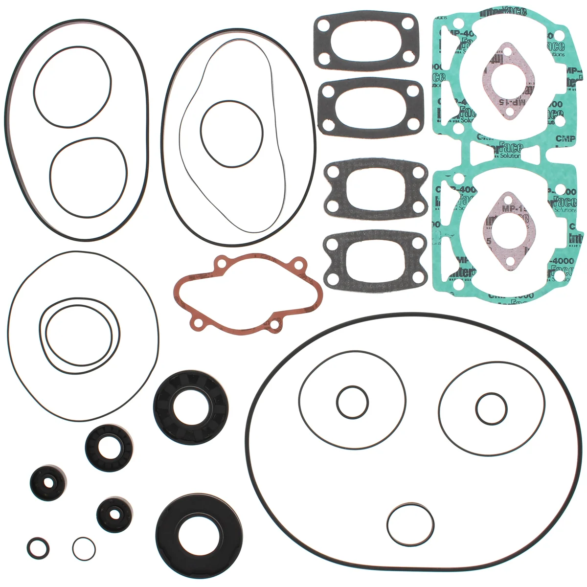 VERTEX 711194 Full Gasket Set - Premium Engine Sealing Solution for Powersports Vehicles