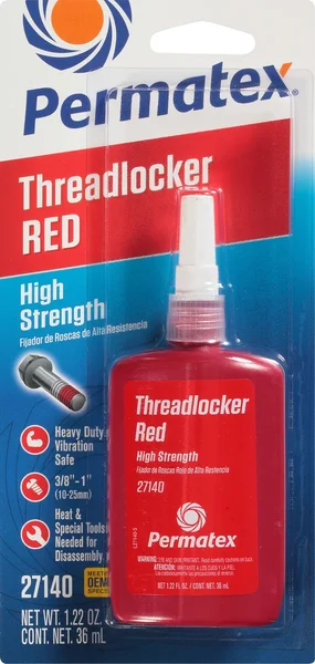 PERMATEX 27140 Liquid Threadlocker - High-Performance Chemical for Powersports Equipment