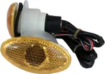 FIRE POWER Cat Eye Side Marker Light Kit - Amber LED Illumination for Powersports Vehicles